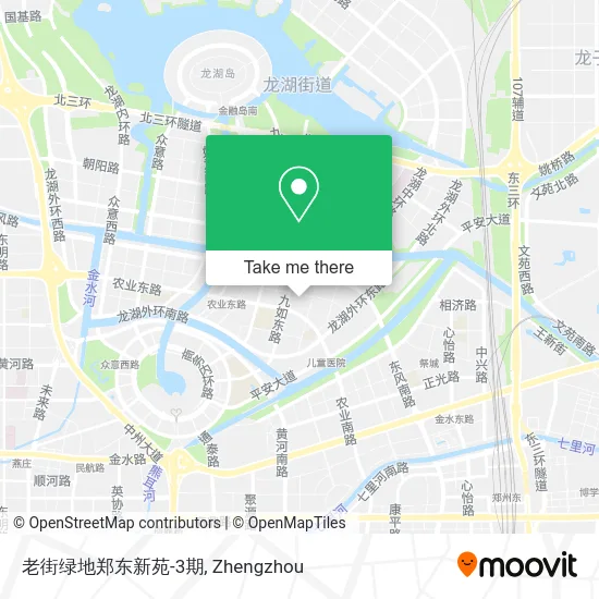 老街绿地郑东新苑-3期 map