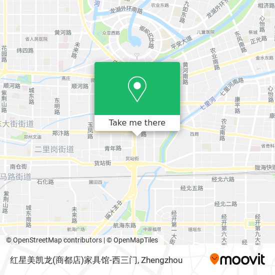 红星美凯龙(商都店)家具馆-西三门 map