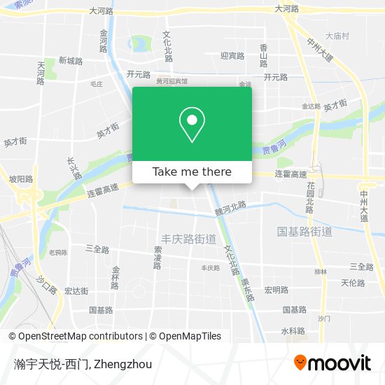 瀚宇天悦-西门 map