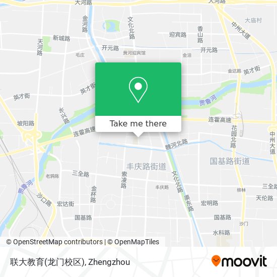 联大教育(龙门校区) map