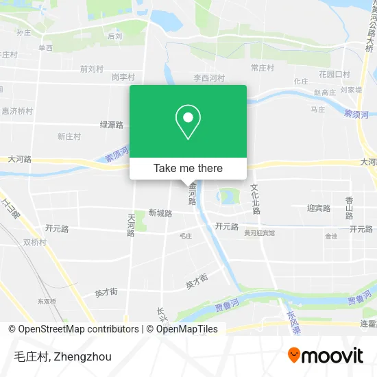 毛庄村 map