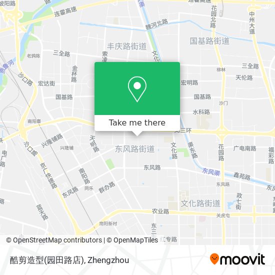 酷剪造型(园田路店) map