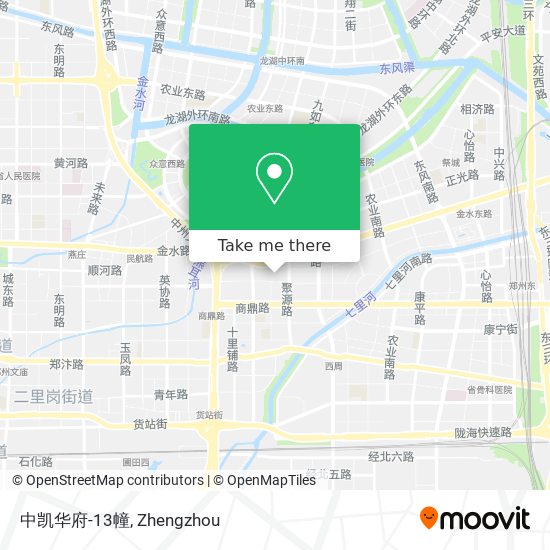 中凯华府-13幢 map