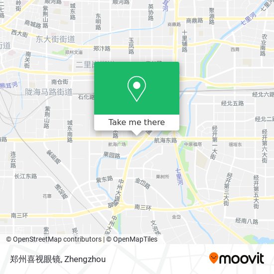 郑州喜视眼镜 map