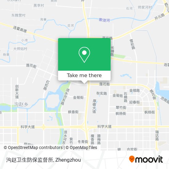 沟赵卫生防保监督所 map