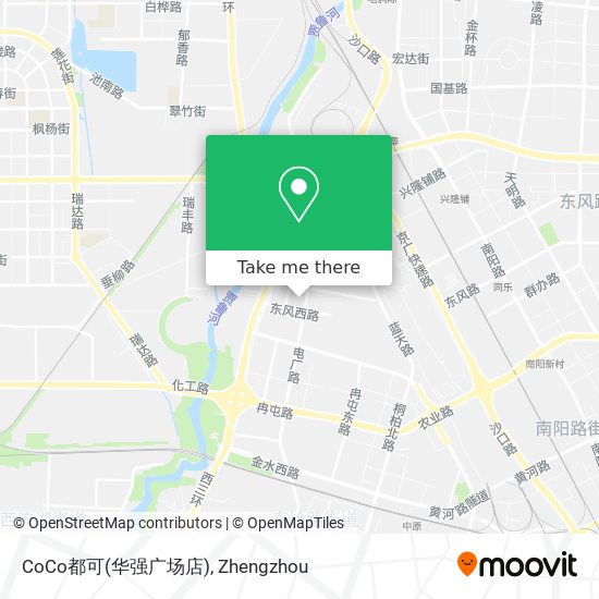 CoCo都可(华强广场店) map