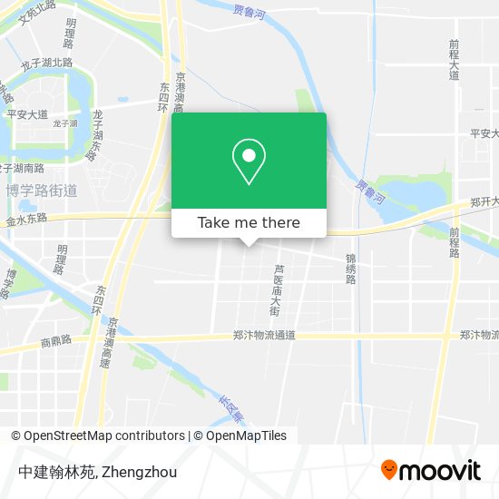 中建翰林苑 map