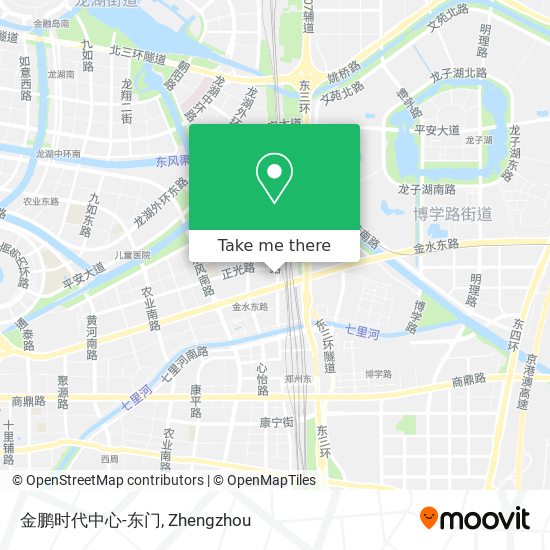 金鹏时代中心-东门 map