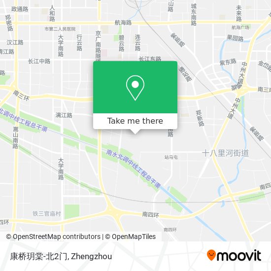 康桥玥棠-北2门 map