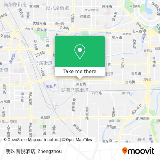明珠昔悦酒店 map