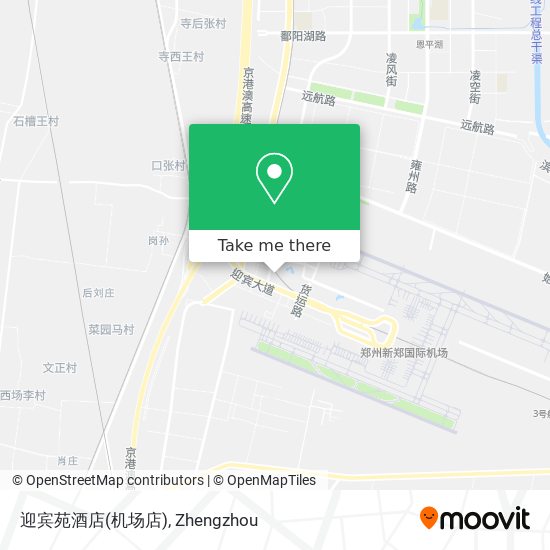 迎宾苑酒店(机场店) map