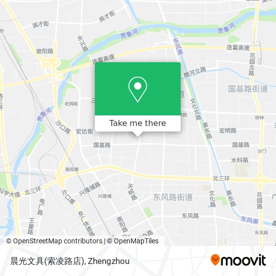 晨光文具(索凌路店) map