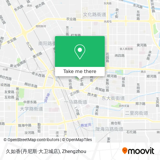 久如香(丹尼斯·大卫城店) map