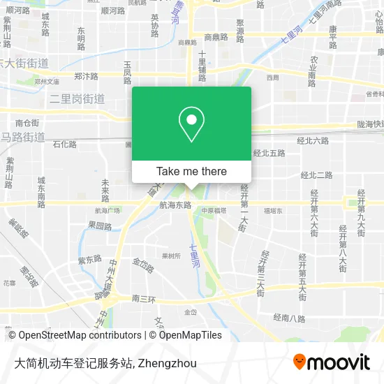 大简机动车登记服务站 map