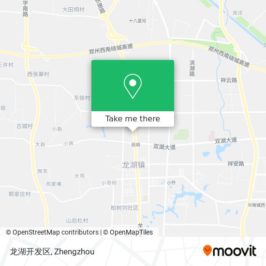 龙湖开发区 map