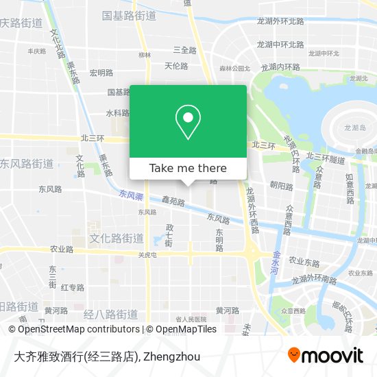 大齐雅致酒行(经三路店) map