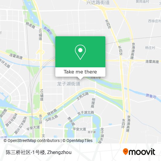 陈三桥社区-1号楼 map