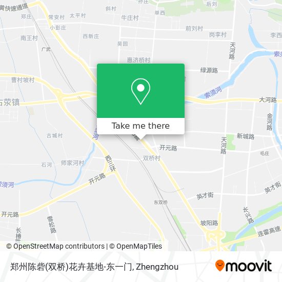 郑州陈砦(双桥)花卉基地-东一门 map