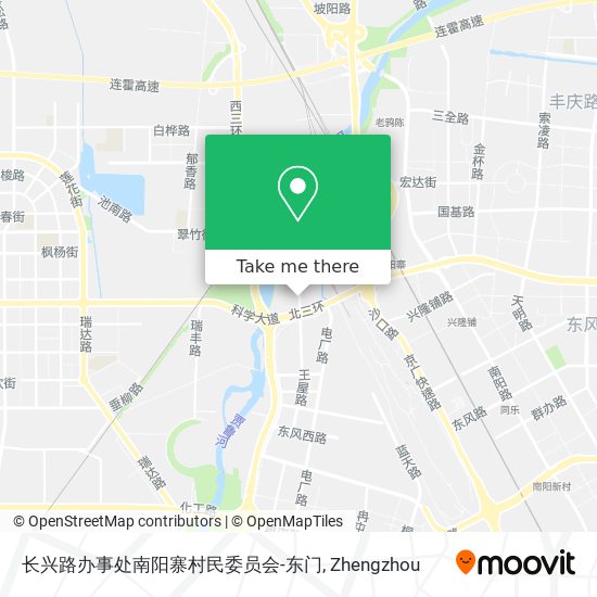 长兴路办事处南阳寨村民委员会-东门 map