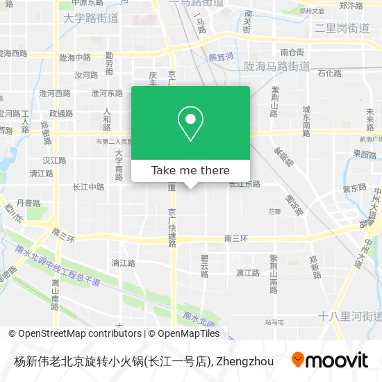 杨新伟老北京旋转小火锅(长江一号店) map