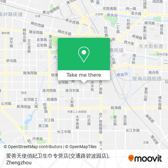 爱善天使俏妃卫生巾专营店(交通路碧波园店) map