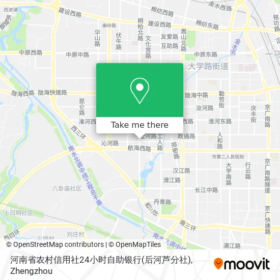 河南省农村信用社24小时自助银行(后河芦分社) map