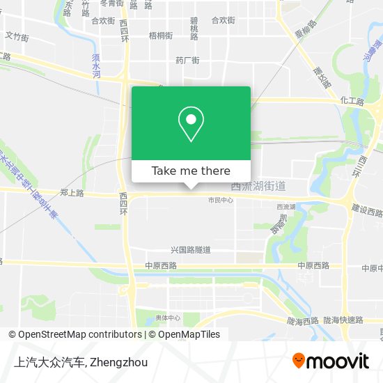 上汽大众汽车 map
