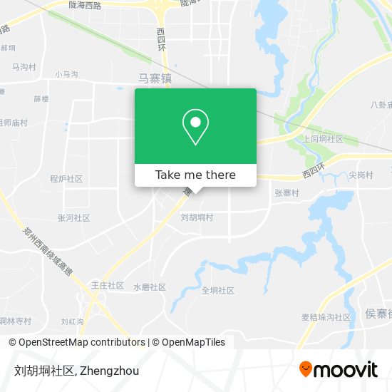 刘胡垌社区 map