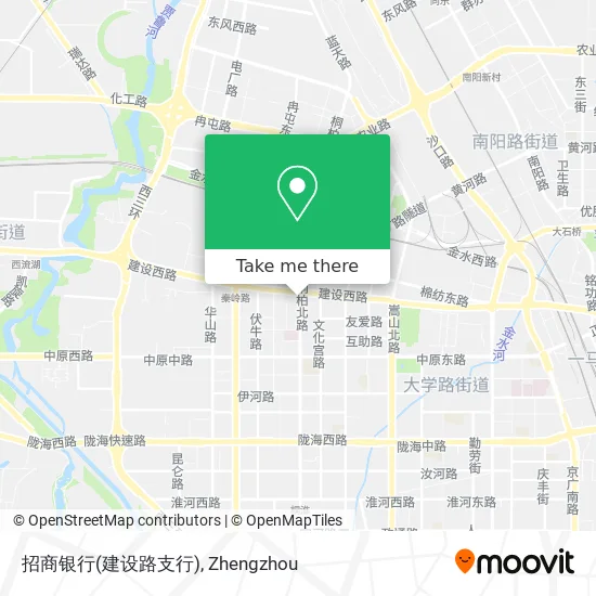 招商银行(建设路支行) map