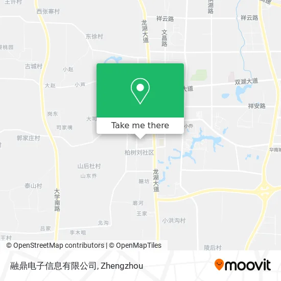 融鼎电子信息有限公司 map