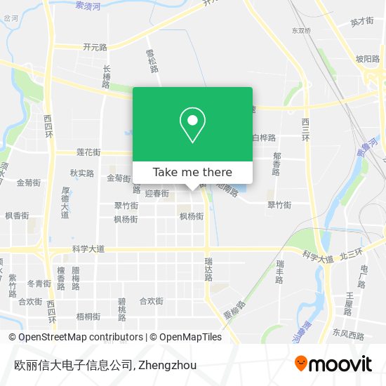 欧丽信大电子信息公司 map