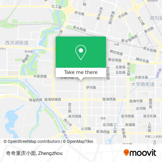 奇奇重庆小面 map