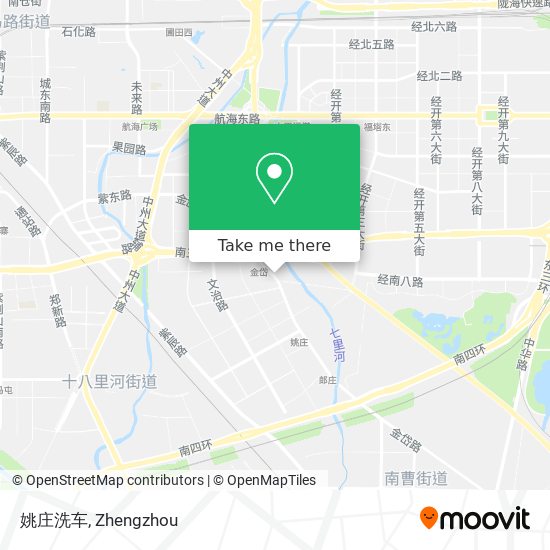 姚庄洗车 map