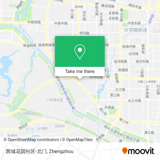 茜城花园社区-北门 map