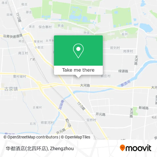 华都酒店(北四环店) map