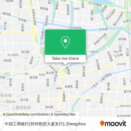 中国工商银行(郑州期货大厦支行) map