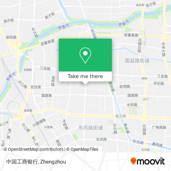 中国工商银行 map