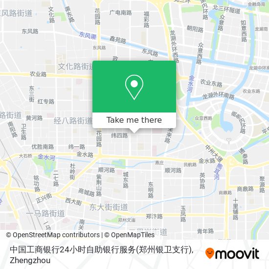 中国工商银行24小时自助银行服务(郑州银卫支行) map