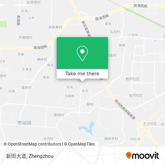 新田大道 map