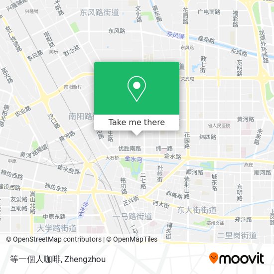 等一個人咖啡 map