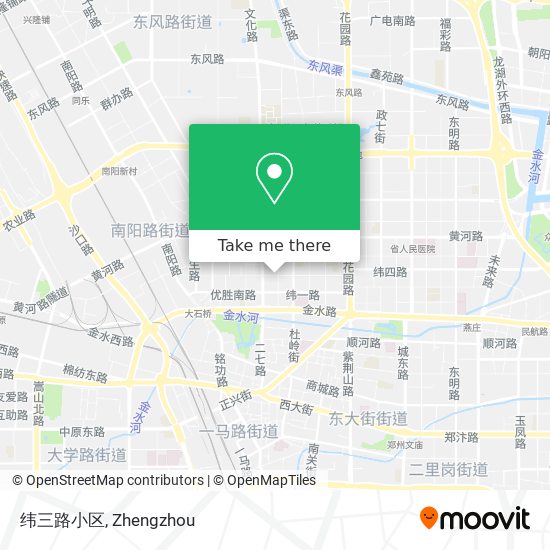 纬三路小区 map