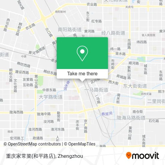 重庆家常菜(和平路店) map