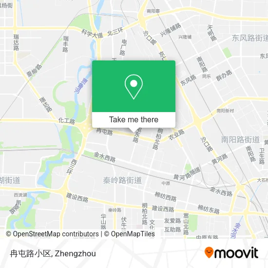 冉屯路小区 map