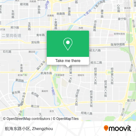 航海东路小区 map