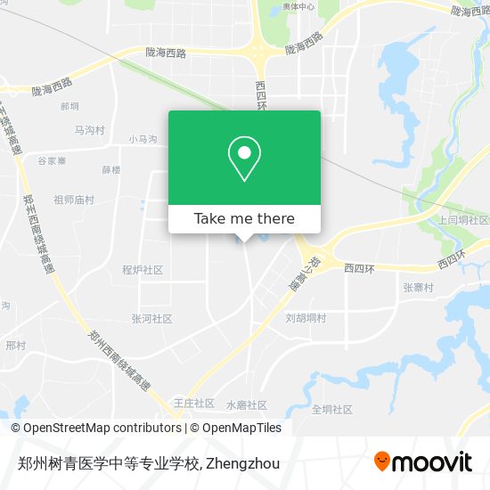 郑州树青医学中等专业学校 map