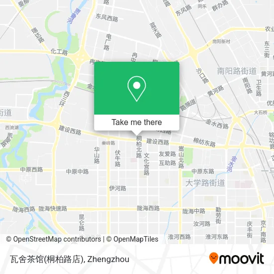 瓦舍茶馆(桐柏路店) map