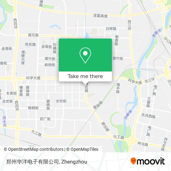郑州华洋电子有限公司 map