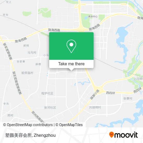 塑颜美容会所 map