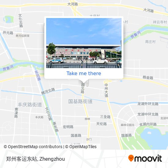 郑州客运东站 map