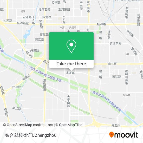智合驾校-北门 map